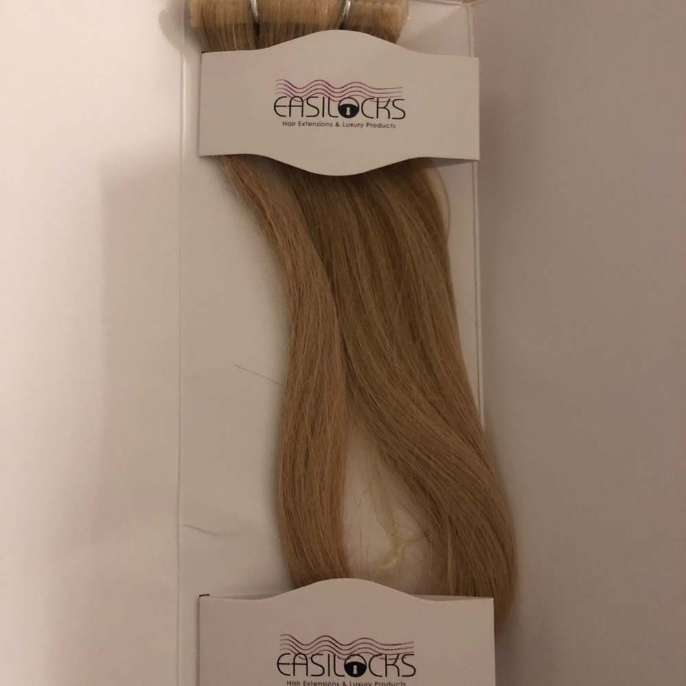 Easilocks easitape hair extensions - 16 inch in Sandy Blonde